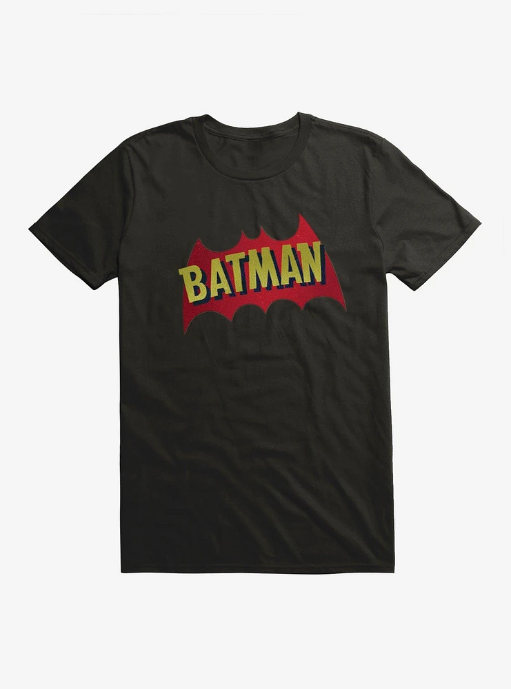 Batman Name And Bat Logo T-Shirt