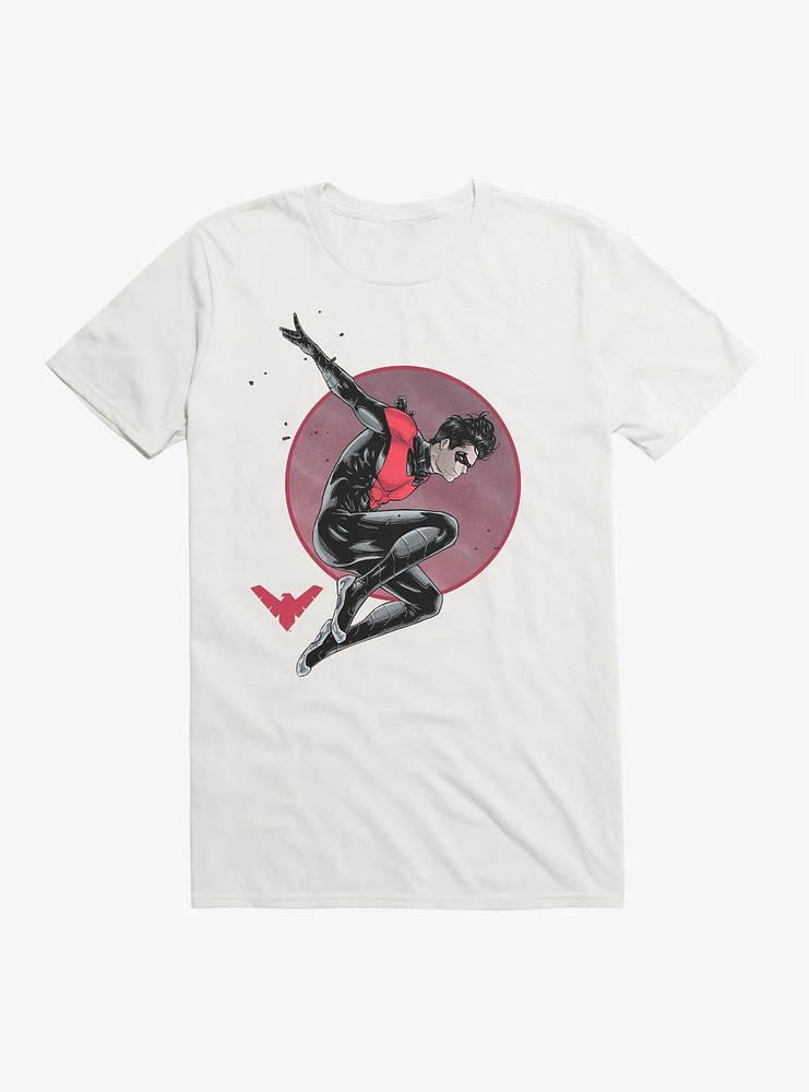 Batman Nightwing Red Suit Jump T-Shirt