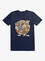 Tom And Jerry Let's Play Baseball T-Shirt