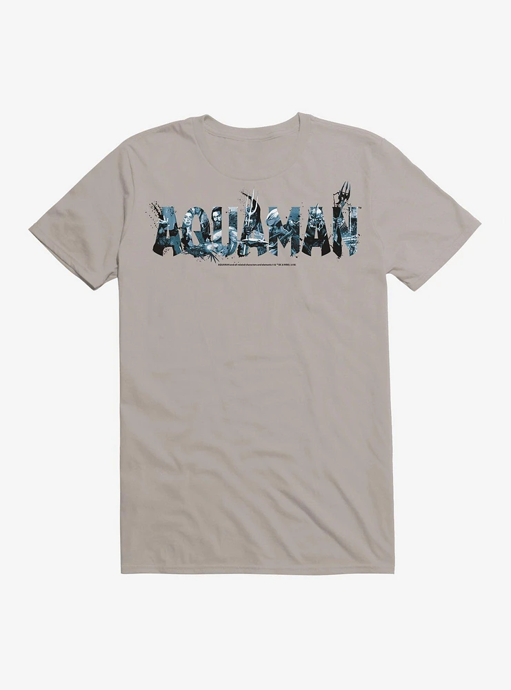 DC Comics Aquaman Title Photos T-Shirt