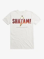 DC Comics Shazam! Name Logo T-Shirt