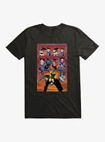 Batman Harley Quinn And Joker Love Story T-Shirt