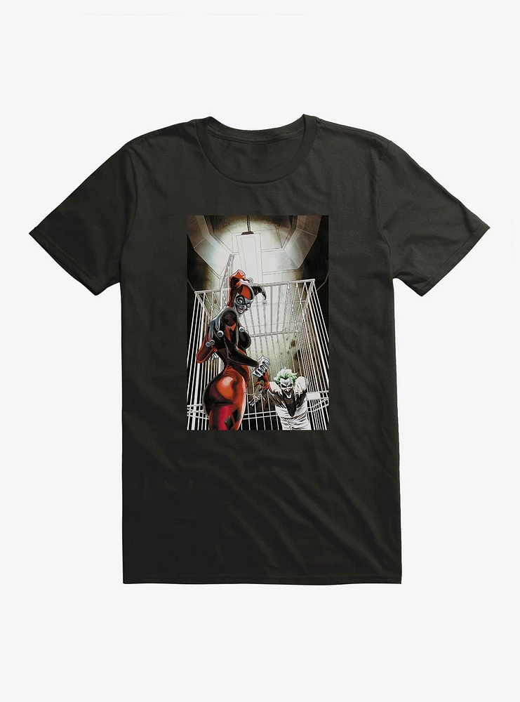 Batman Harley Quinn and The Joker Cage T-Shirt