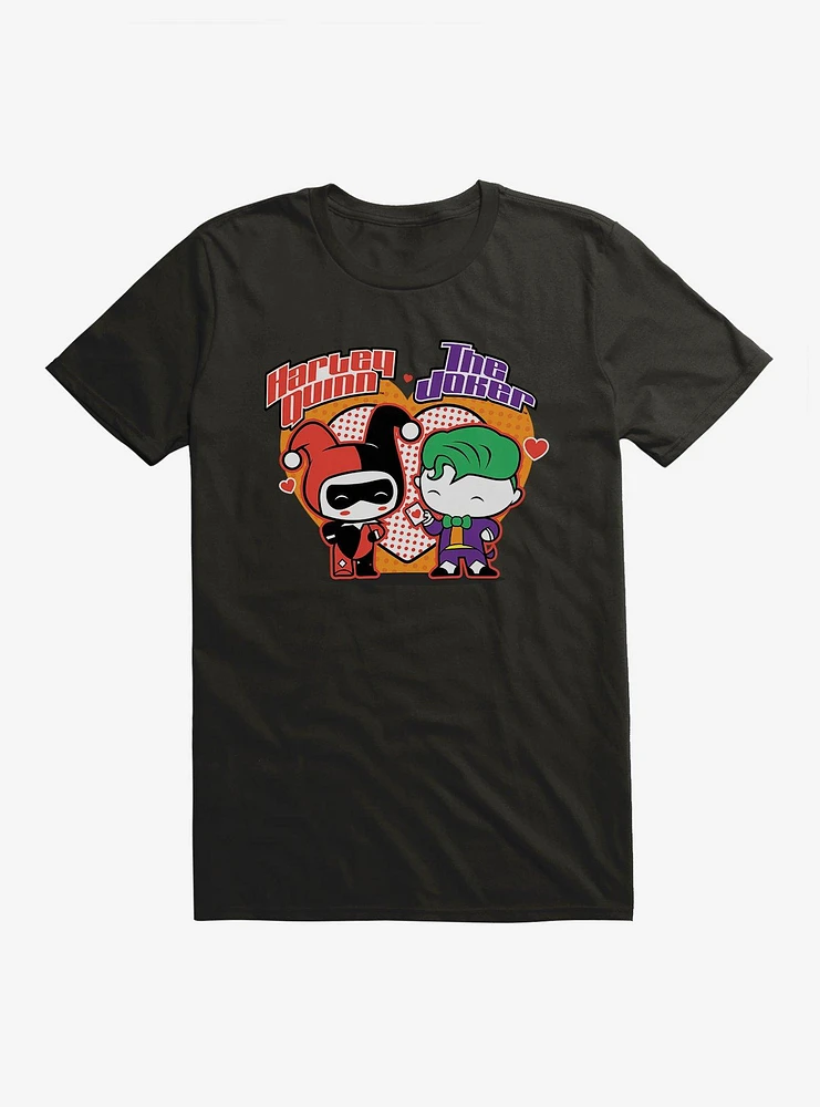 Batman Chibi Harley Quinn And The Joker T-Shirt