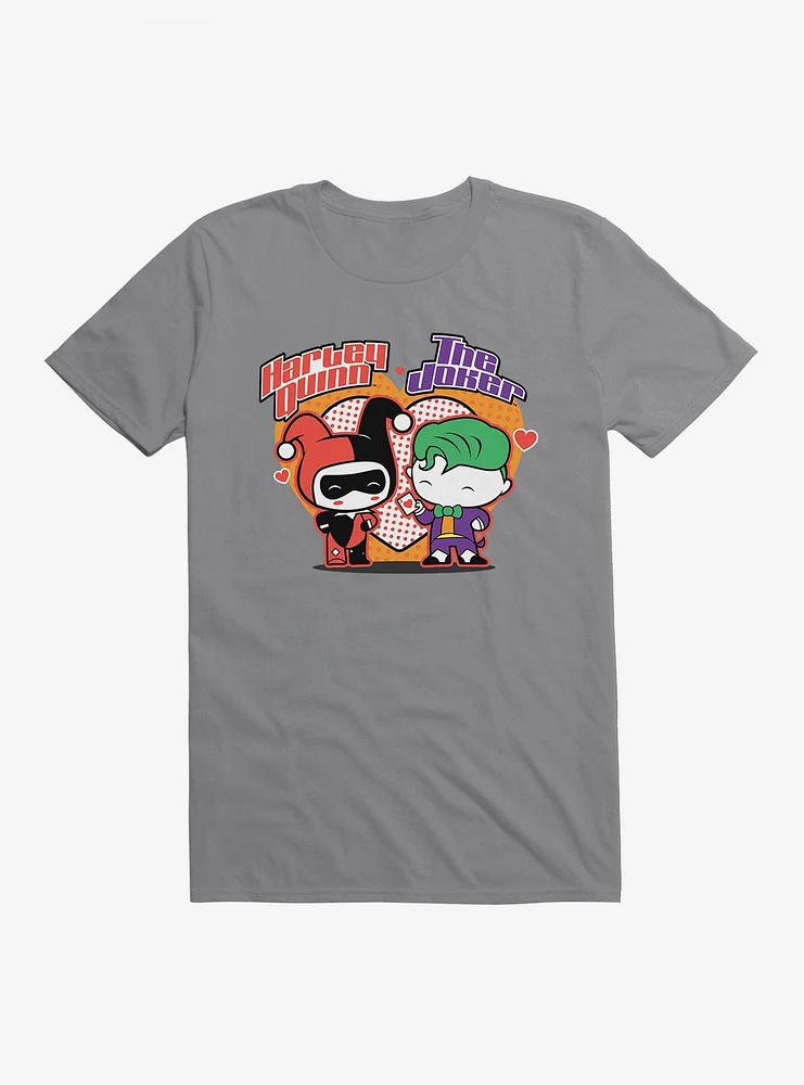 Batman Chibi Harley Quinn And The Joker T-Shirt