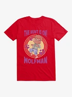 Universal Anime Monsters Hunt Is On Wolfman T-Shirt