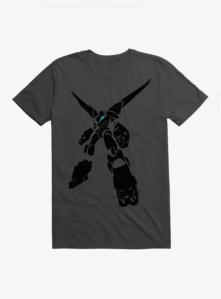 Voltron Black Contrast T-Shirt