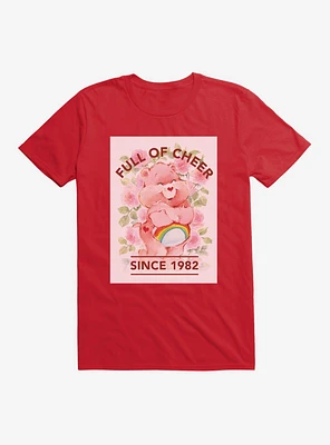 Care Bears Full Of Cheer Floral T-Shirt