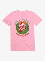 Strawberry Shortcake Merry Christmas Wreath T-Shirt