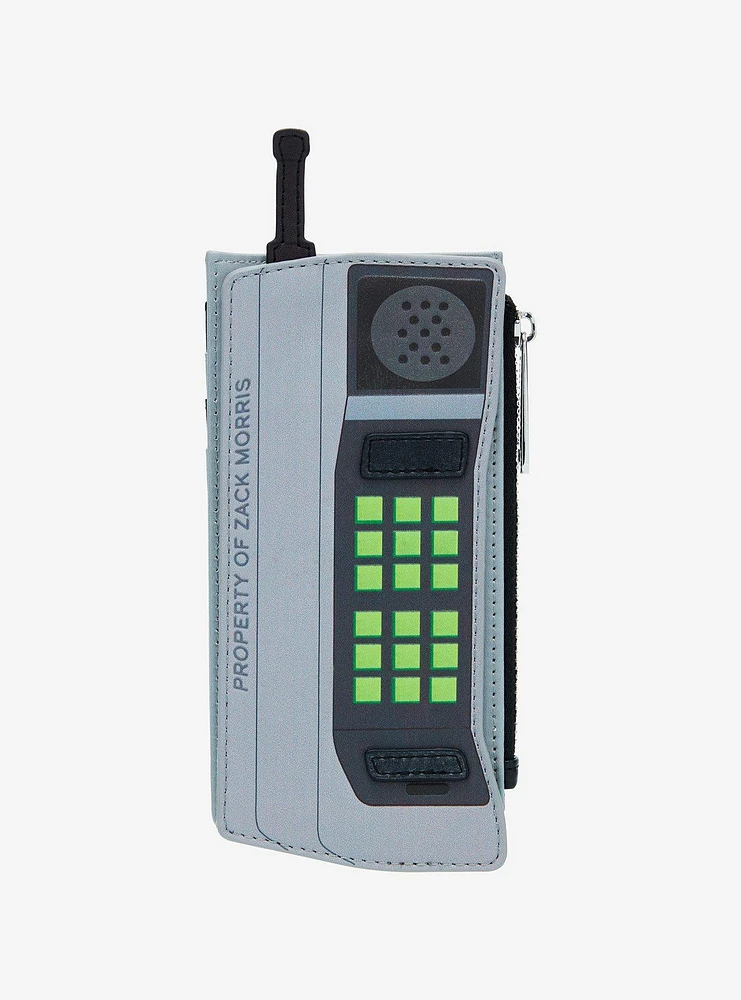 Loungefly Saved By The Bell Zach Morris' Phone Figural Glow-in-the-Dark Cardholder