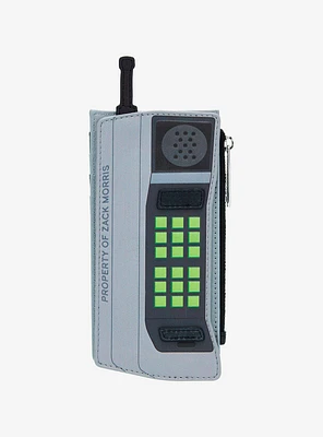 Loungefly Saved By The Bell Zach Morris' Phone Figural Glow-in-the-Dark Cardholder