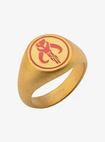 Star Wars The Mandalorian Enamel Symbol Ring