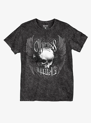 Cypress Hill Winged Skull Mineral Wash T-Shirt