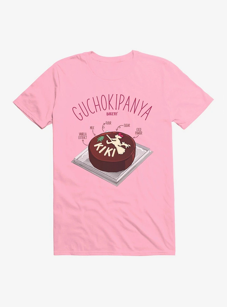 Studio Ghibli Kiki's Delivery Service Guchokipanya Bakery Coco Cake Ingredients T-Shirt