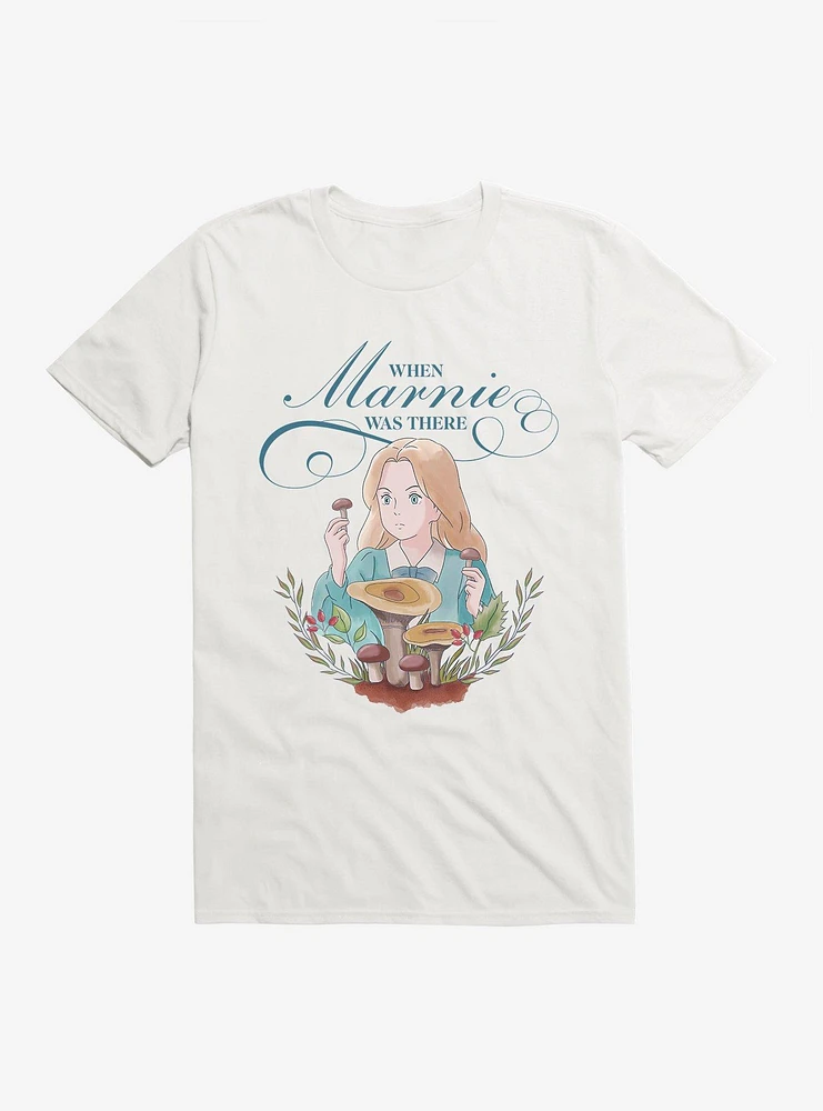 Studio Ghibli When Marnie Was There Mushrooms T-Shirt