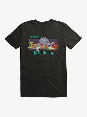 Studio Ghibli The Cat Returns King Feast T-Shirt