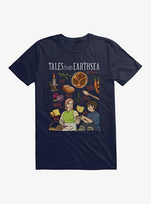 Studio Ghibli Tales From Earthsea Beef Stew Recipe T-Shirt