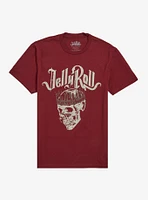 Jelly Roll Crowned Skull Boyfriend Fit Girls T-Shirt