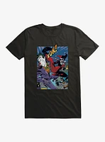 Batman Harley Quinn Joker Kick T-Shirt