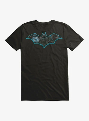 Batman Batmobile Controls T-Shirt