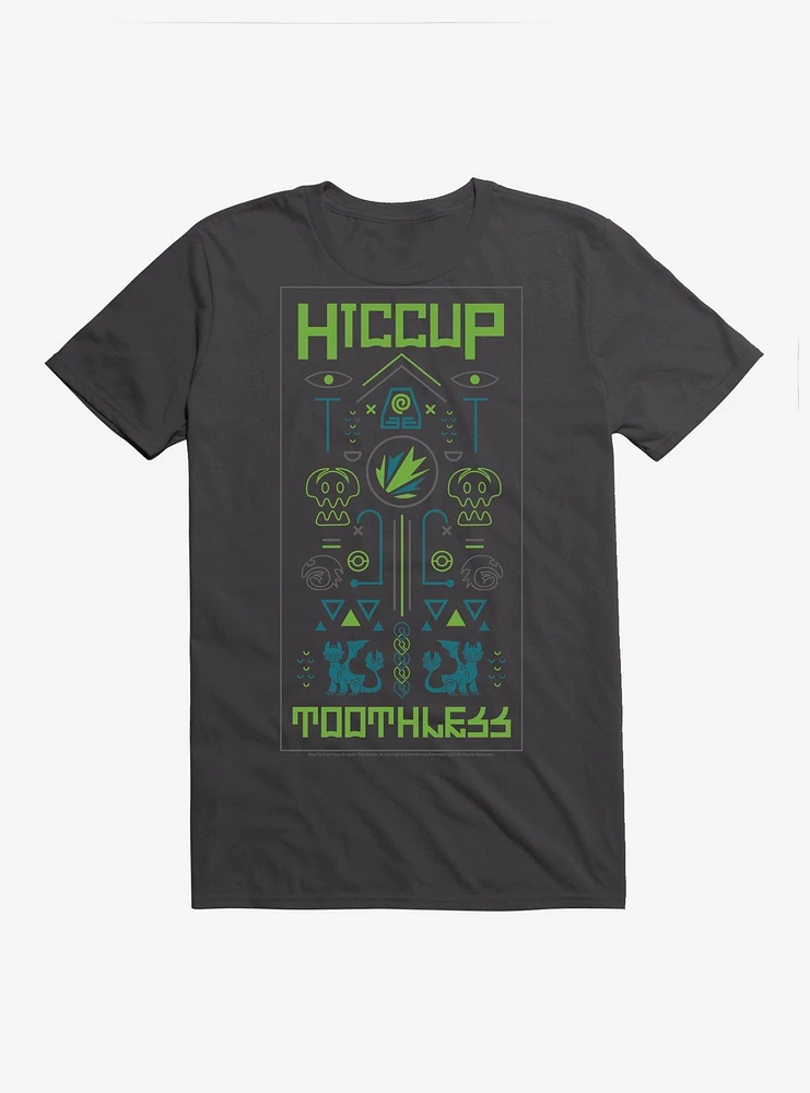 How To Train Your Dragon Hiccup Toothless T-Shirt