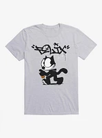 Felix The Cat Spray Painting T-Shirt