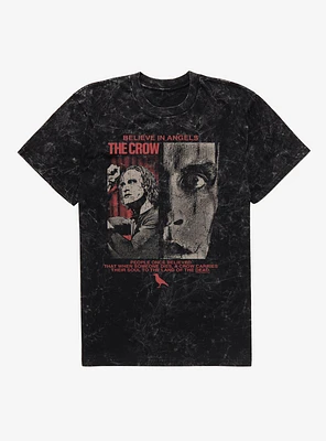 The Crow To Land Of Dead Mineral Wash T-Shirt