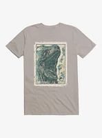 Jurassic World Dominion Sierra Nevada Mountains Map T-Shirt