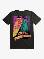 Universal Monsters Bride of Frankenstein From Dead T-Shirt