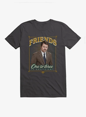 Parks And Recreation Sufficient Friends T-Shirt