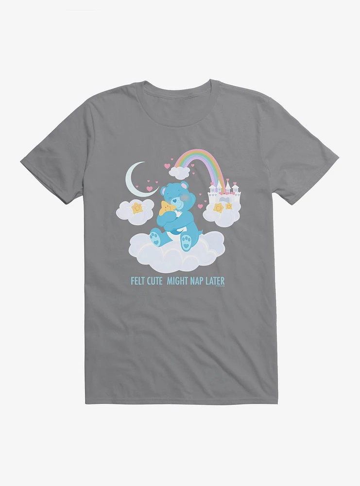 Care Bears Bedtime Bear Felt Cute Might Nap Later T-Shirt