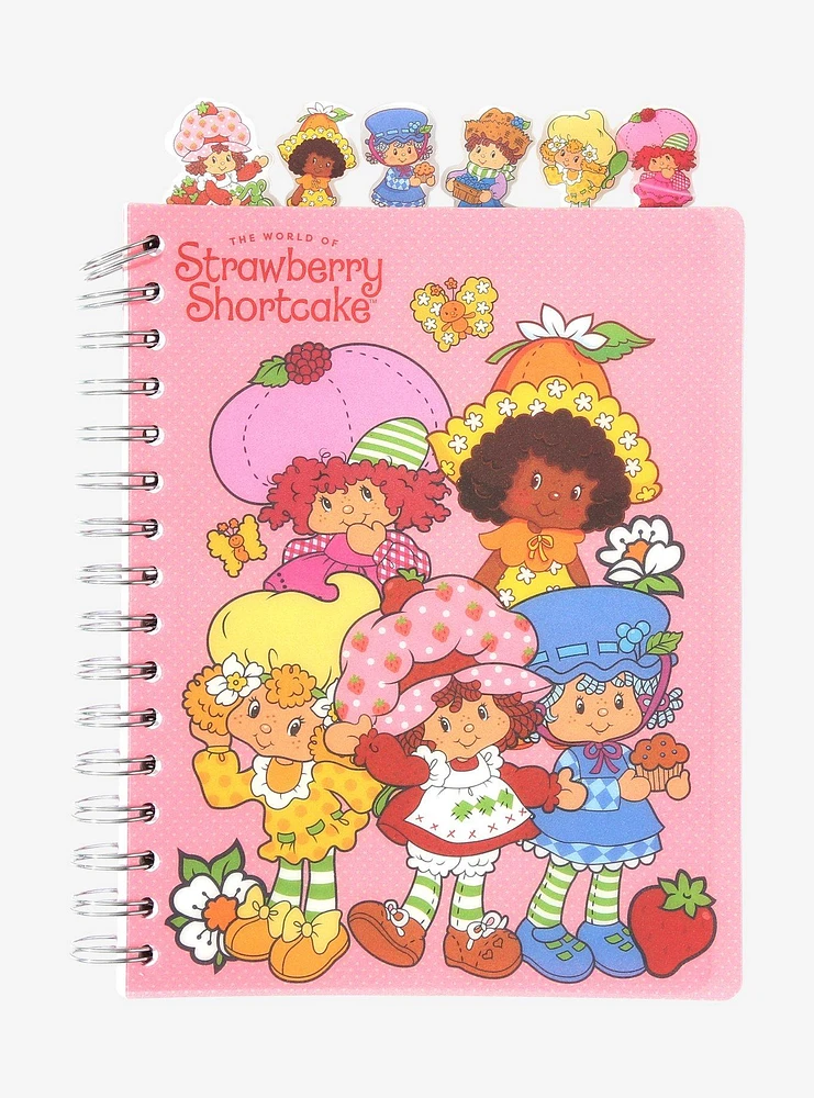 Strawberry Shortcake Group Portrait Figural Tab Journal - BoxLunch Exclusive