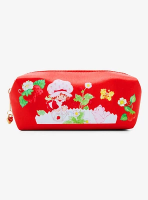 Strawberry Shortcake Custard & Strawberry Gardening Scene Pencil Case