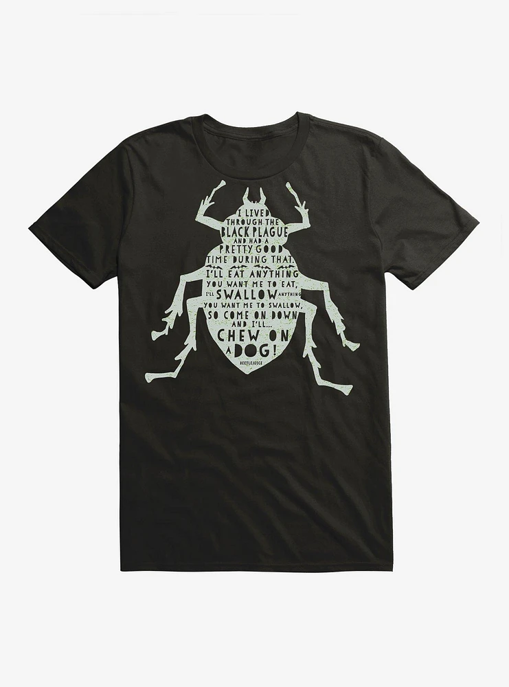 Beetlejuice Beetle Black T-Shirt