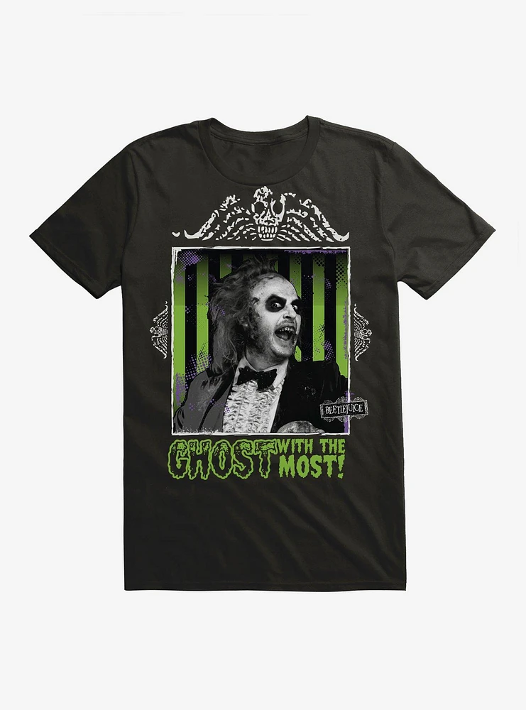 Beetlejuice Ghost Square T-Shirt