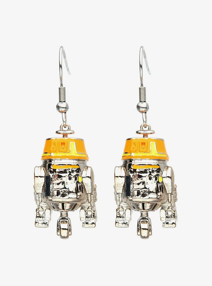 Star Wars Ahsoka 3D Chopper Dangle Earrings