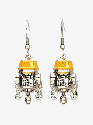 Star Wars Ahsoka 3D Chopper Dangle Earrings