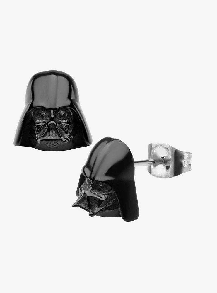 Star Wars 3D Darth Vader Stud Earrings