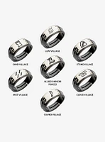 Naruto Shinobi Headband Ring Set