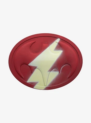 DC Comics The Flash Batman Logo Pin