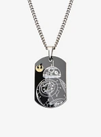 Star Wars Episode 7 BB-8 Dog Tag Pendant Necklace