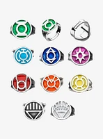 DC Comics Green Lantern Adjustable Ring Set