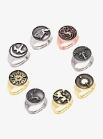 Game of Thrones Adjustable Rings Set