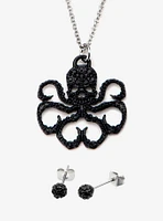 Marvel Hydra Black Gem Necklace