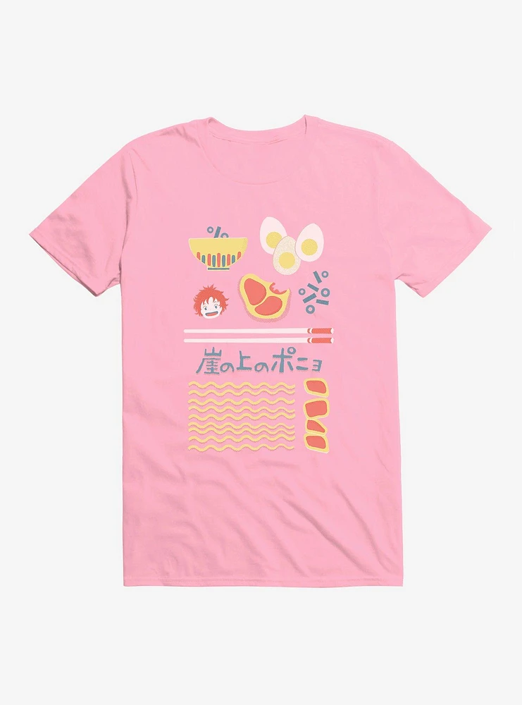 Studio Ghibli Ponyo Ramen Essentials T-Shirt