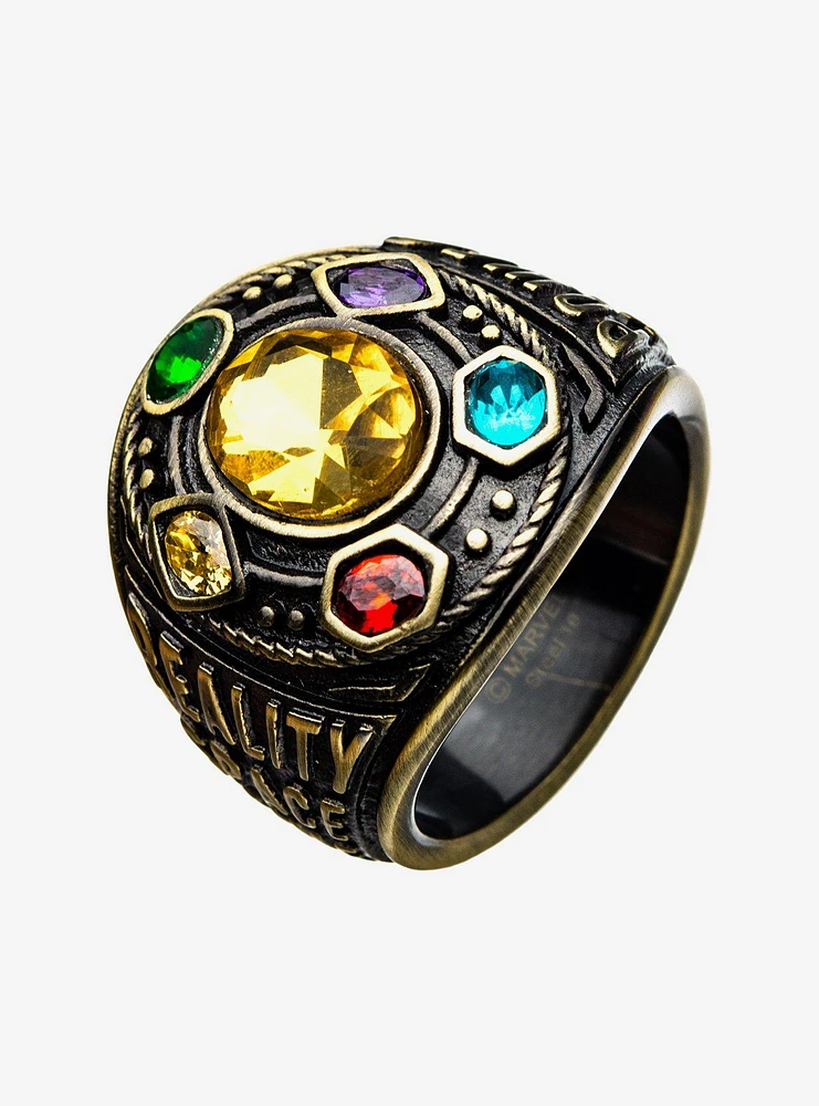 Marvel Avengers Thanos Infinity Stones Ring