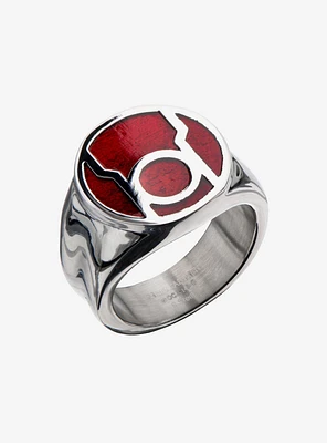 DC Comics Red Lantern Corps Blackest Night Rage Ring