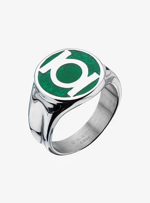 DC Comics Green Lantern Classic Enamel Inlay Ring