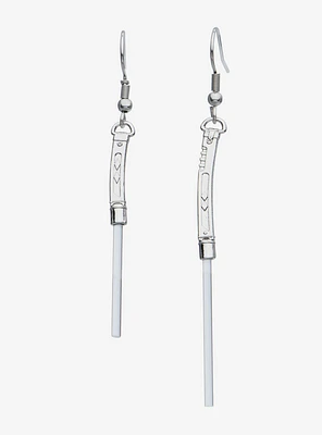 Star Wars Ahsoka Tano Lightsaber Drop Earrings