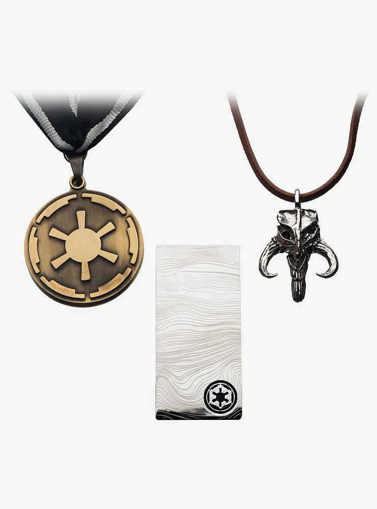 Star Wars The Mandalorian Necklace Set